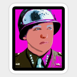 goerge s patton Sticker